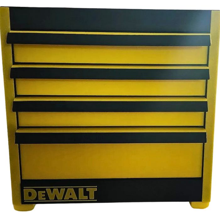 Milwaukee Mini Desktop Toolbox – 4 Drawer Chest | Perfect Gift for Dad or Him