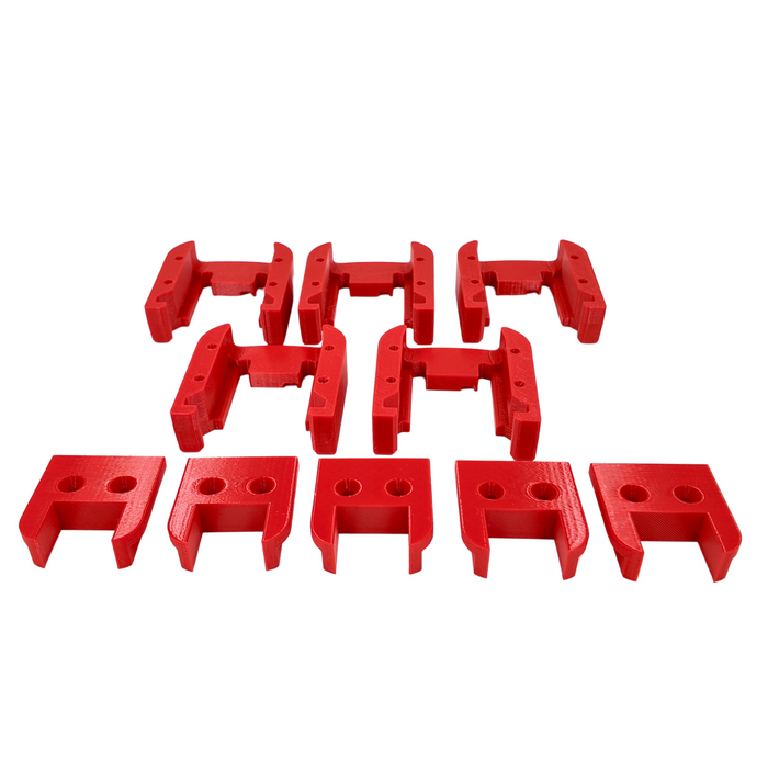 Wall Mount Compatible with Milwaukee M18 Battery & Milwaukee Tool - 10 Pack | Organise Your Tools & Batteries