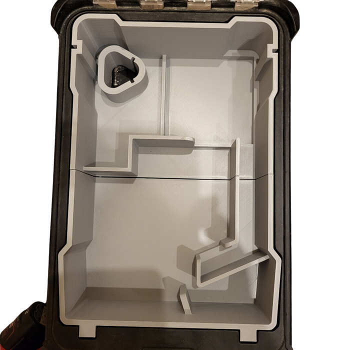 Milwaukee M12 Laser Insert | Fits Compact Packout Organiser (48-22-8435) | Custom 3D Printed | Australian Made