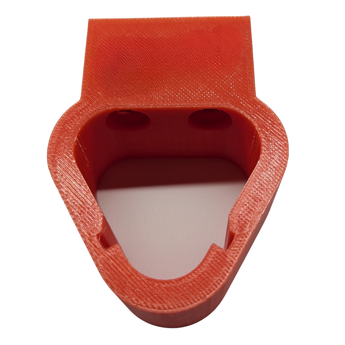5× M12 Battery Wall Mount | 3D Printed Tool Holders | Red, Black, Grey