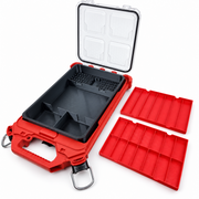 PACKOUT compact organiser showing insert and both removable trays