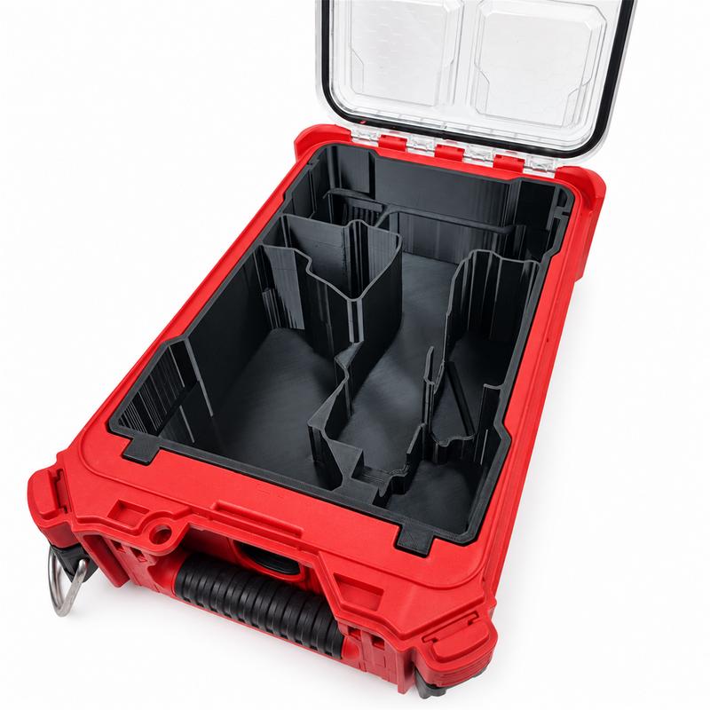 Compact-only insert compartment and disc-storage layout