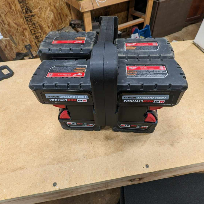 Milwaukee Mega 8× M18 Battery Caddy Daddy – Carry More Power, Work Smarter 🇦🇺