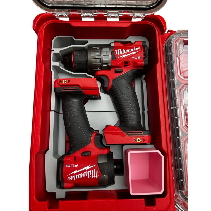 Milwaukee Packout Insert – Gen 4 M18 Drill & Impact Holder