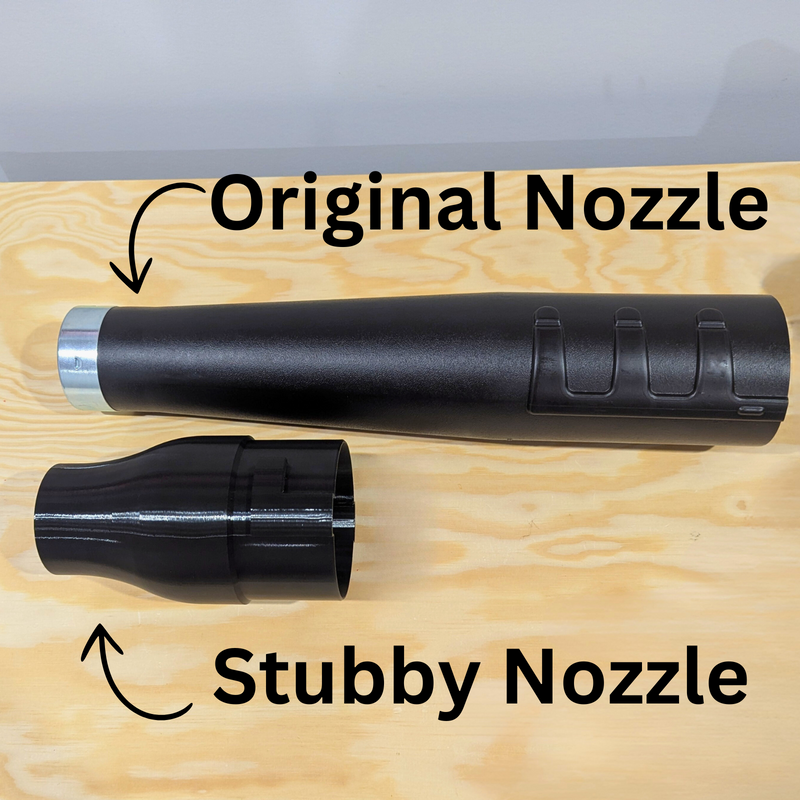 Ozito PXC 36V Brushless Jet Blower Short Nozzle Set – Circular & Flat Head Designs