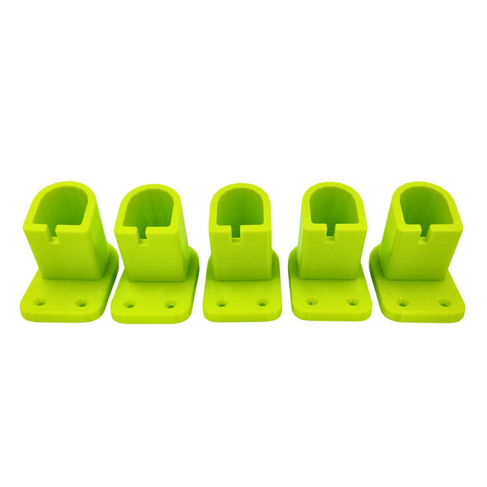 5x Ryobi Wall Mount Battery Holder – Secure, Space-Saving Storage for Your Tools - 3D Printed Tool Storage