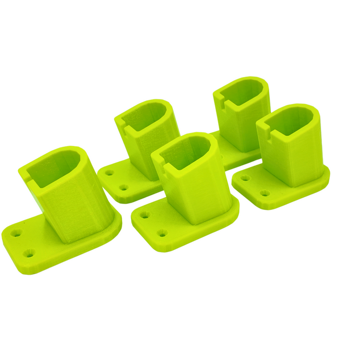 Ryobi ONE+ 18V Tool & Battery Holder – 4-Pack Wall Mount Storage | Heavy-Duty 3D Printed