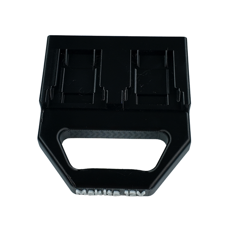 Makita 12V Battery Caddy – 4-Slot Holder | Portable Battery Carrier | PETG | Australian Made