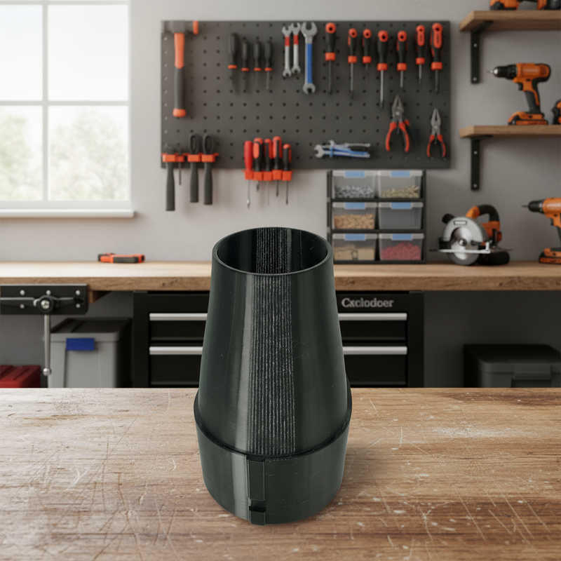 Stubbie Nozzle for 18V Fuel Blower (#2724-20) | Compact Air Nozzle Attachment | 3D Printed in PETG