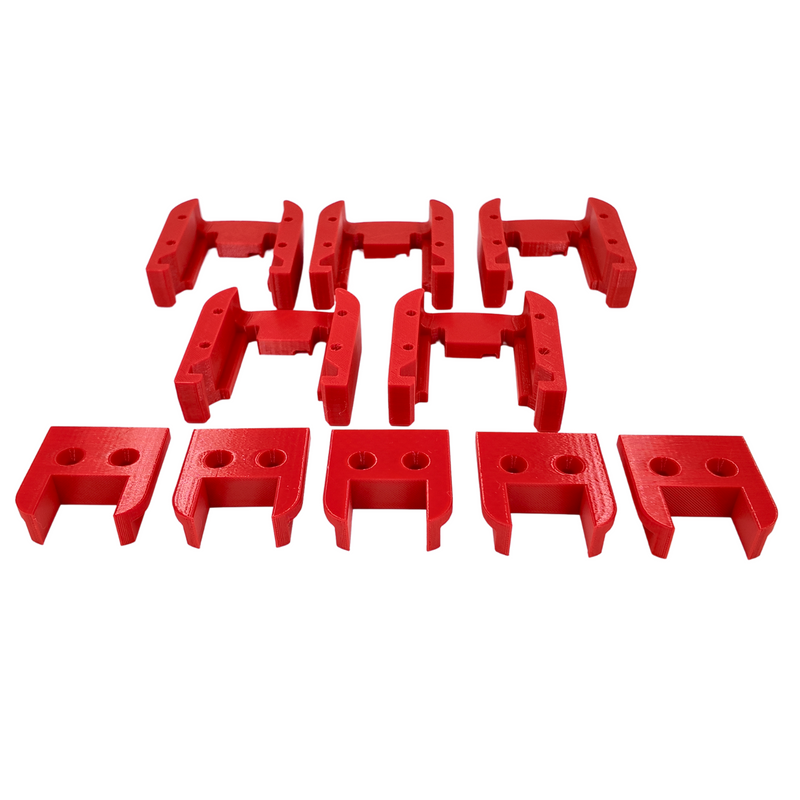 Multi Pack - Milwaukee M18 Battery Holder Wall Mount - 1 5 or 10 pack