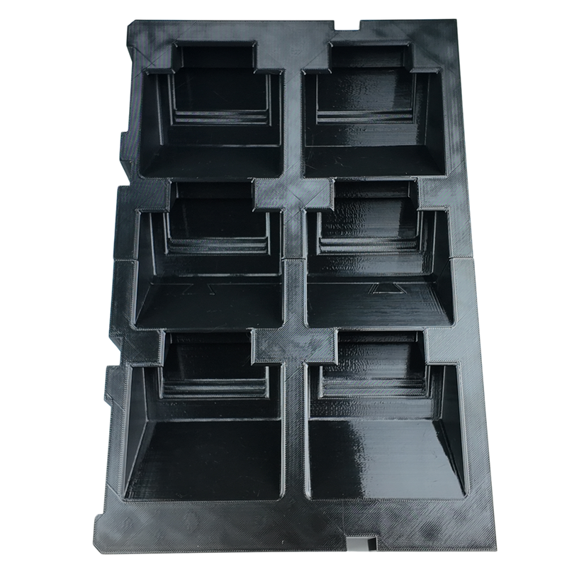 Milwaukee M18 Battery Organiser Insert | Fits Packout Two-Drawer Toolbox 4932472129