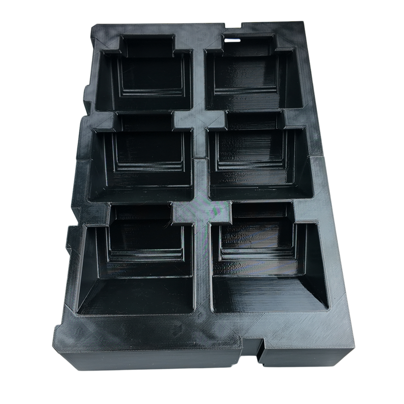 Milwaukee M18 Battery Organiser Insert | Fits Packout Two-Drawer Toolbox 4932472129