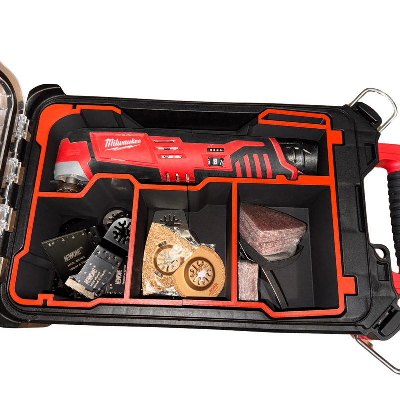 Milwaukee M12 MultiTool Packout Insert | Fits 48-22-8435 Compact Organiser