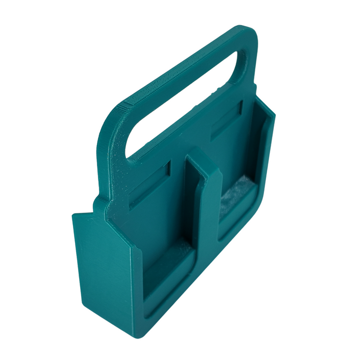 Makita 18V Battery Caddy – 4 or 6 Slot Holder - Store Makita 18V Batteries with This 3D Printed Tool | Perfect Home Improvement Gift for Him
