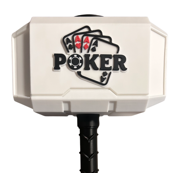 Poker Logo Thor’s Hammer Trophy - 3d Printed Tools