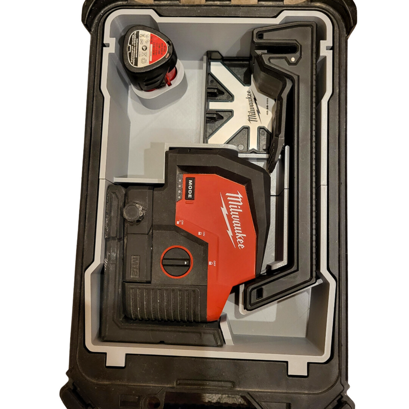 Milwaukee M12 Laser Insert | Fits Compact Packout Organiser (48-22-8435)