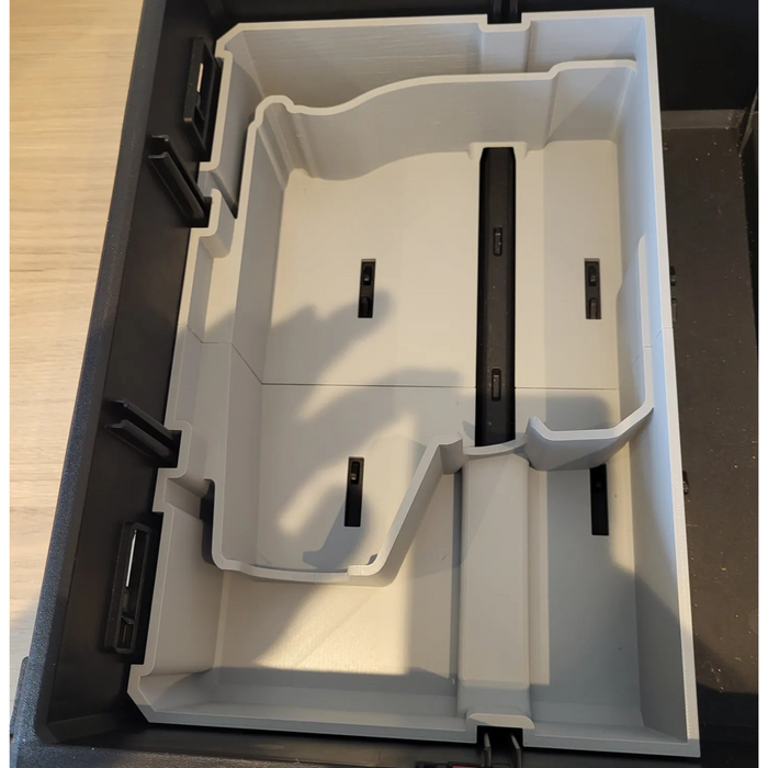 Milwaukee M12 FUEL SDS-Plus Packout Insert – Reversible ½-Drawer Organiser Fits M12 SDS-Plus Rotary Hammer (2416-20 / 2505-20)