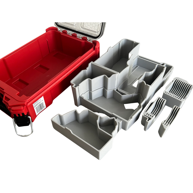 Milwaukee M12 Cut Off Tool Packout Insert – Custom Insert for Model M12FCOT-0 | Fits Packout Compact Organiser (48228435)