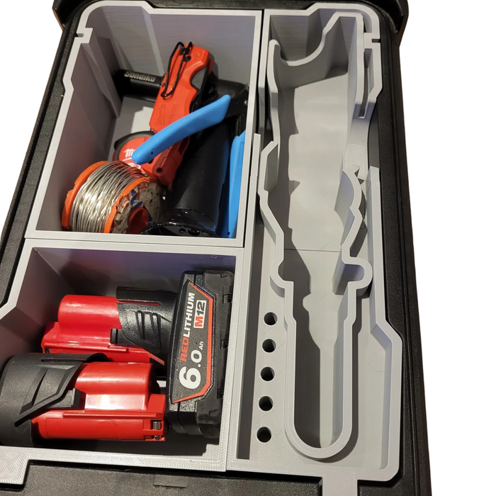 Milwaukee M12 Soldering Iron Insert – Improved Design for 48-22-8435 Compact Packout Organiser | A1 Tools Australia