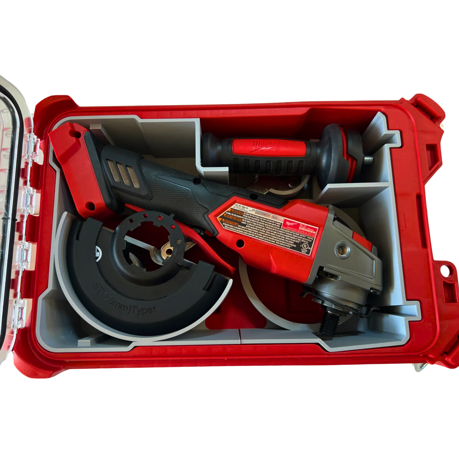 Complete set of tools and tool box for tradies