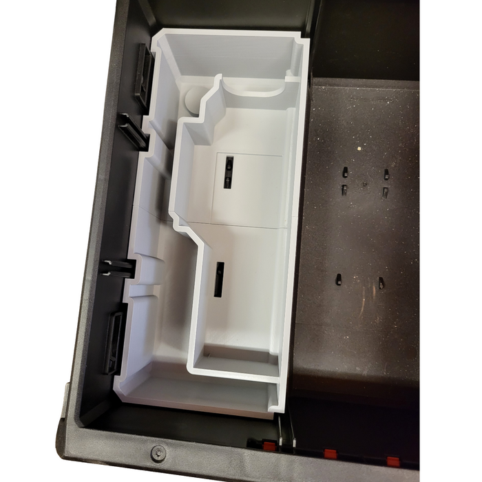 Milwaukee Packout Drawer Insert for M12 Planer – Left-Side 2-Drawer System | Minimal Tool-Only or 2 Ah Battery Storage | PETG Made in Australia