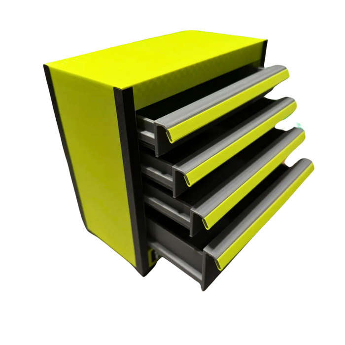 Ryobi Mini Desktop Toolbox – 4 Drawer Chest | Perfect Gift for Dad or Husband