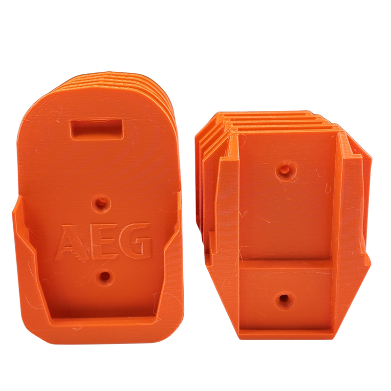 AEG/Rigid 18v Tool and Battery Holders – Custom 3D Printed Tool Storage Solution