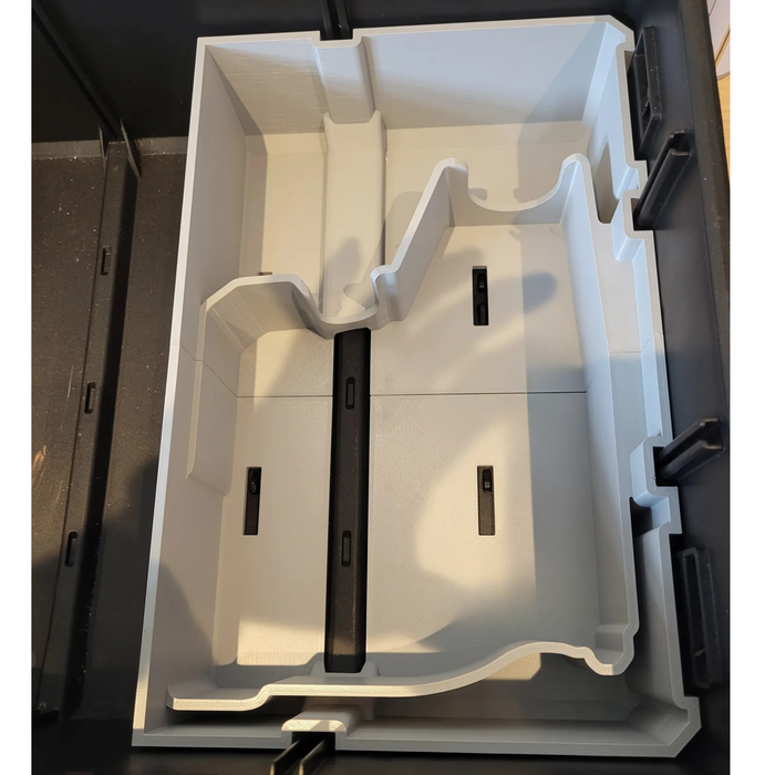 Milwaukee M12 FUEL SDS-Plus Packout Insert – Reversible ½-Drawer Organiser Fits M12 SDS-Plus Rotary Hammer (2416-20 / 2505-20)