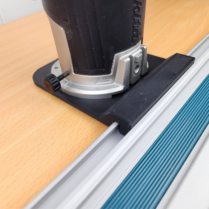 Makita 18 V Router Railing Guide – Precision 3D‑Printed Upgrade Secure, Flush‑Fit Guide for DRT50 / XTR01 & Other 18 V Makita Trim Routers