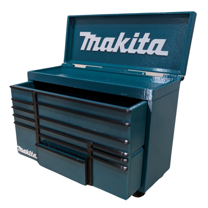 Mini Rolling Tool Box with Makita Logo – Perfect Gift for Dad - Mini Storage Aus