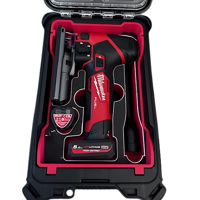 Milwaukee M12 FJS FUEL Jigsaw Packout Insert – Fits Compact Organiser 4822-8435 | Space for 2 Batteries &amp; Blades