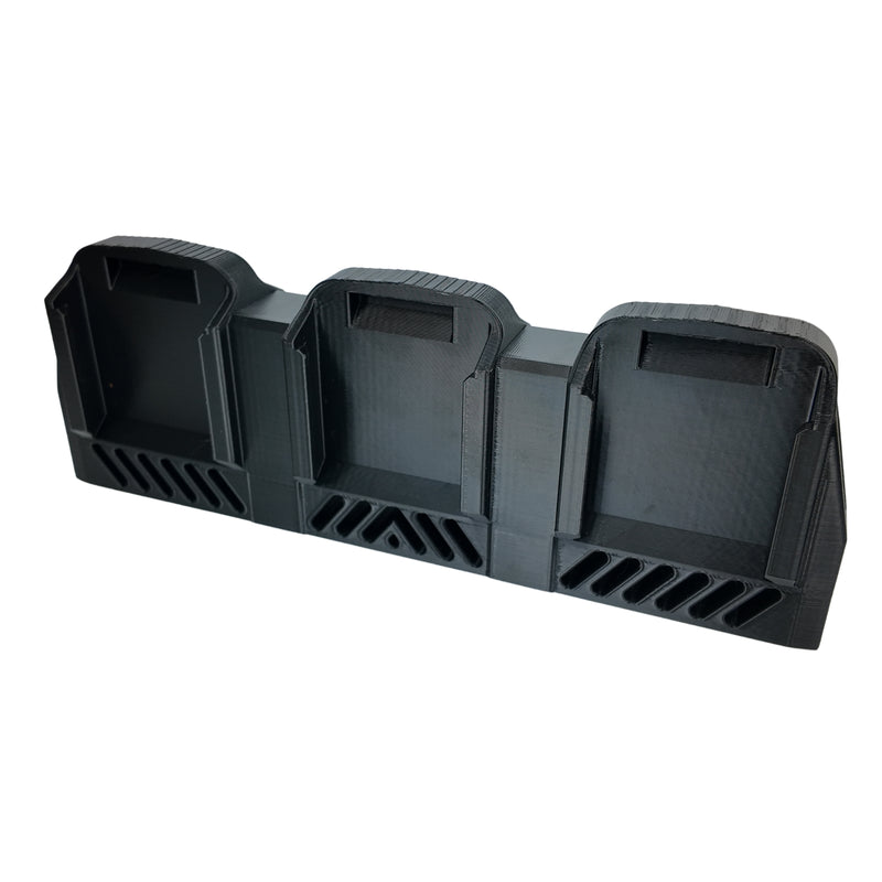 Battery Wall Holder for Makita 18V – 4 or 6 Slot Storage Rack