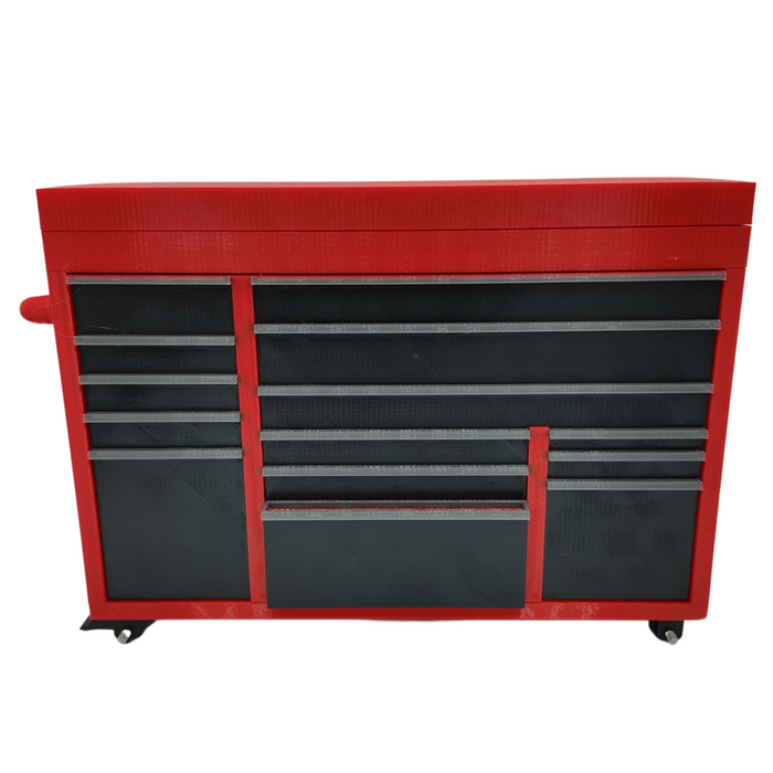 XL Mini Desk Tool Chest Organiser – 270 x 165 x 96mm | Workshop-Style Storage - Perfect Gift for Dad