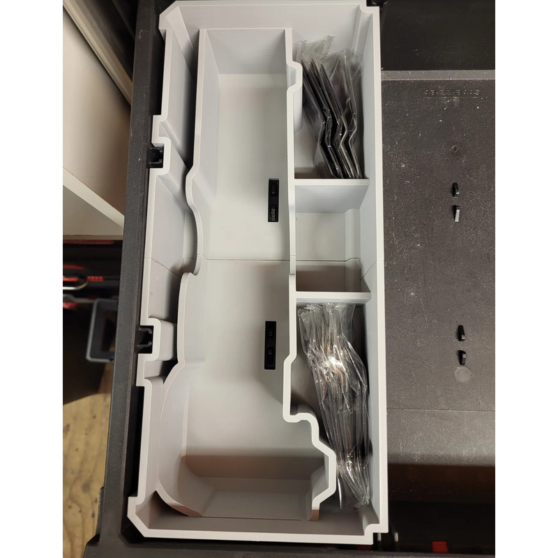 Milwaukee M18 Impact Wrench Packout Insert - Optional Slim Organiser for M12 FUEL Ratchet
