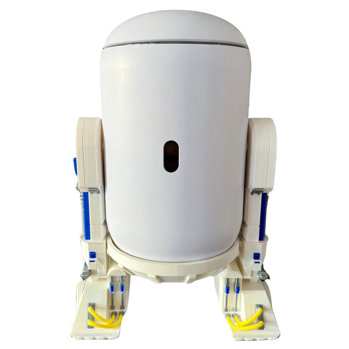 R2-D2 Themed Stand for Unifi Dream Machine – 3D Printed Display for Star Wars Fans & Tech Enthusiasts Turn Your Network Hub into a Galactic Showpiece