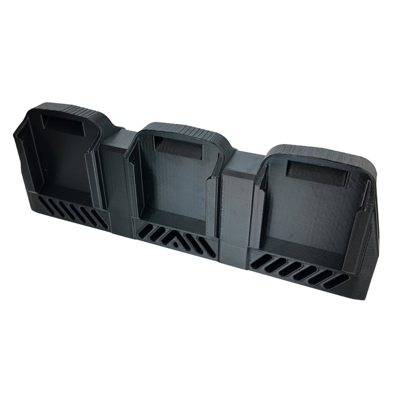 Battery Wall Holder for Makita 18V – 4 or 6 Slot Storage Rack