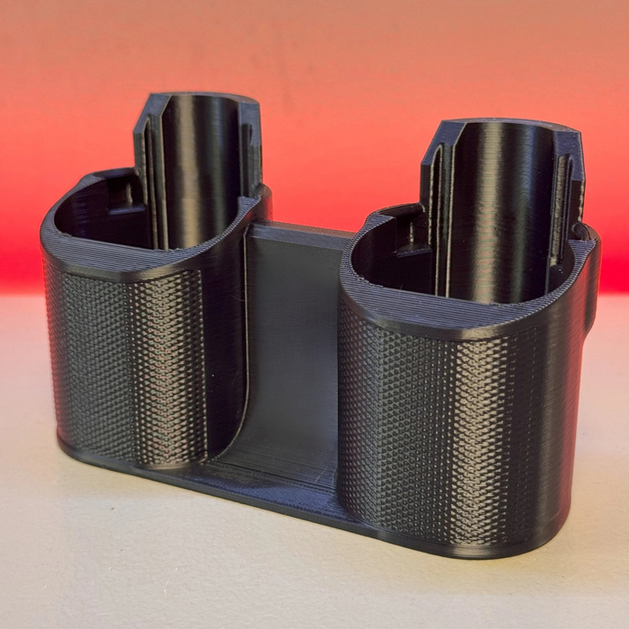 Milwaukee M12 Battery Mount (Triple) | Wall Mount Holder | PETG | Australian Made