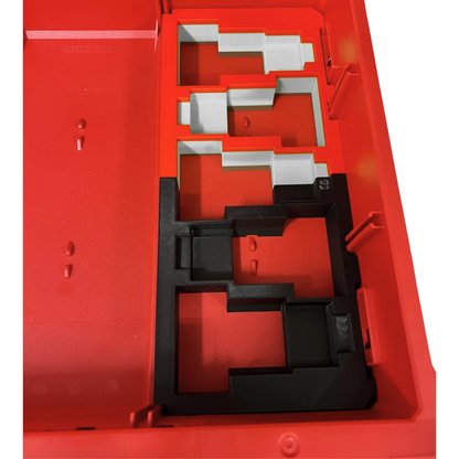 Milwaukee PackOut Drawer M12 XC Insert – Custom Battery Storage Solution