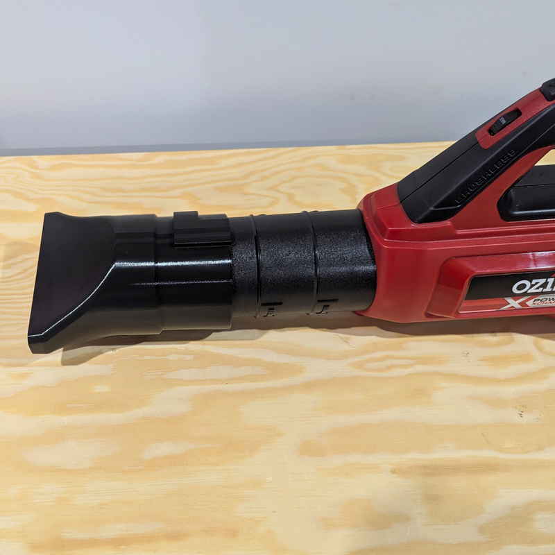 Ozito PXC 36V Brushless Jet Blower Short Nozzle Set – Circular & Flat Head Designs