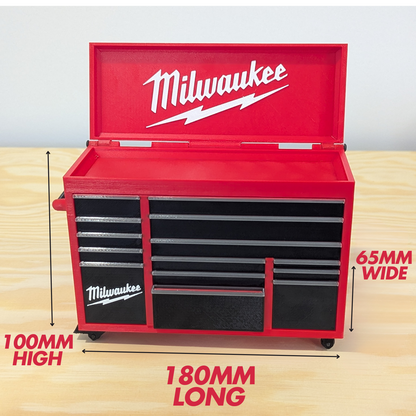 Mini Desk Tool Chest with Lid - Multiple Colour/Brands | Perfect Gift for Dad