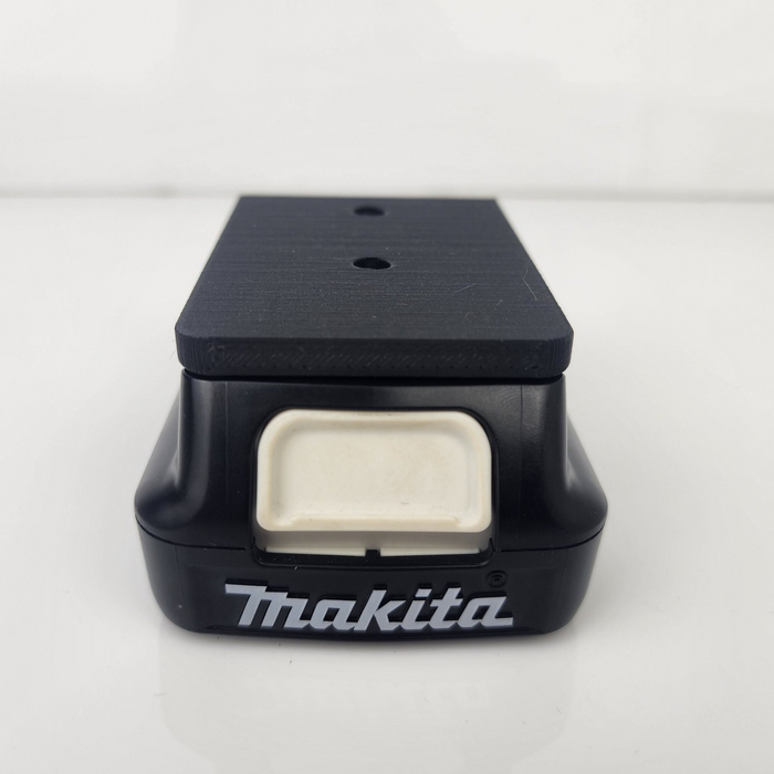 Makita 12 V CXT Wall‑Mount Kit – 10‑Piece Bundle 5 × Tool Holders  +  5 × Battery Holders Vertical / Under‑Shelf Storage for CXT Drills, Drivers & Packs