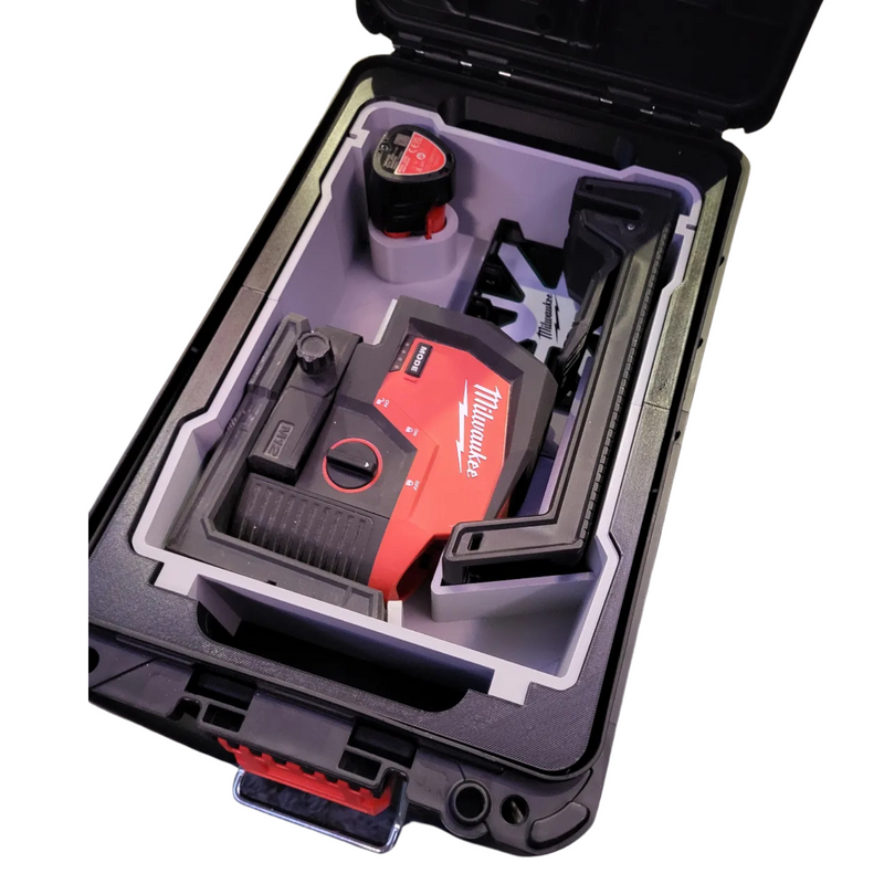 Milwaukee Packout Ammo Can Top-Tray Holder – Fits Compact Organiser Inserts Made for Packout Compact Tool Box / “Ammo Can” 48-22-8425