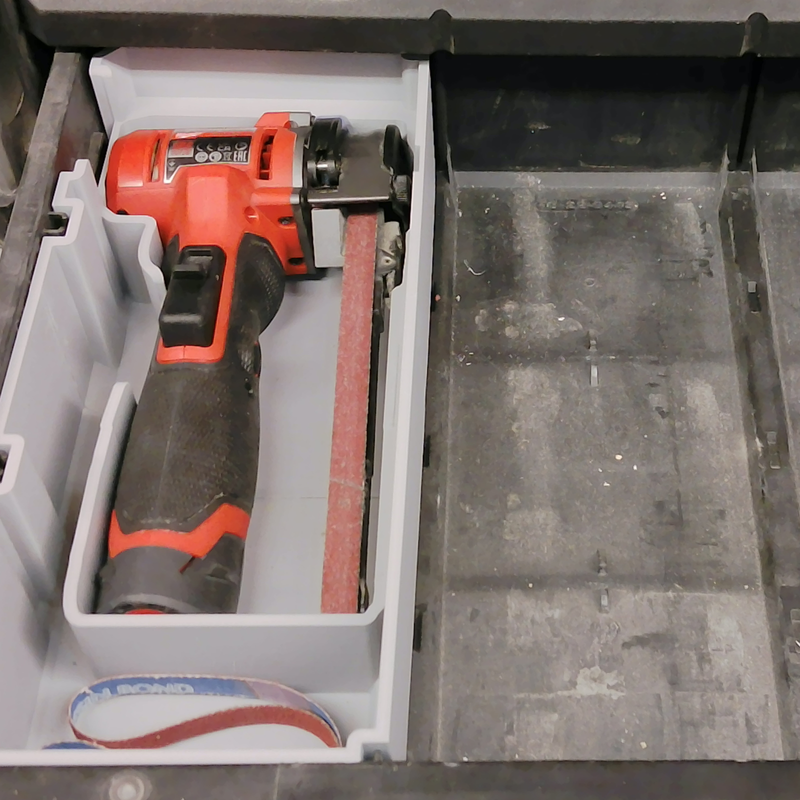 Milwaukee M12 Belt File Packout Drawer Insert