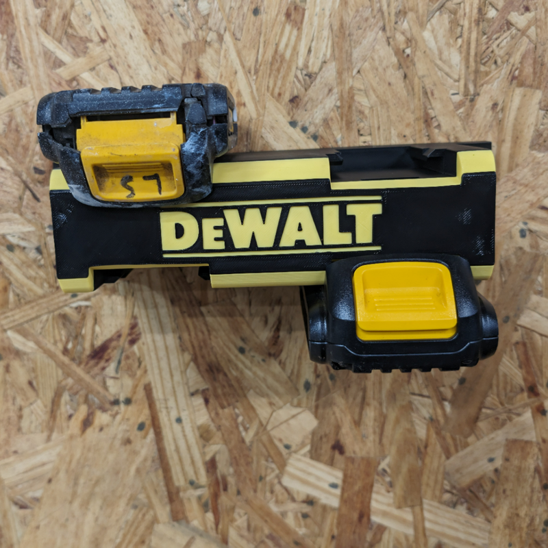 DeWalt 20V Battery 4× Wall Mount – Built Tough, Styled for the DeWalt Look