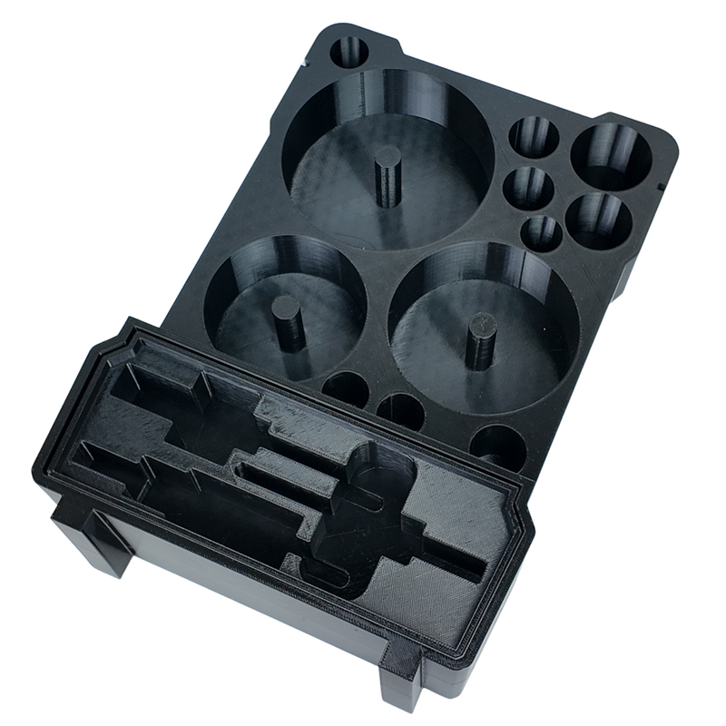 Milwaukee PACKOUT Organiser Insert for Starrett-Style Holesaws – Custom Sparky Storage