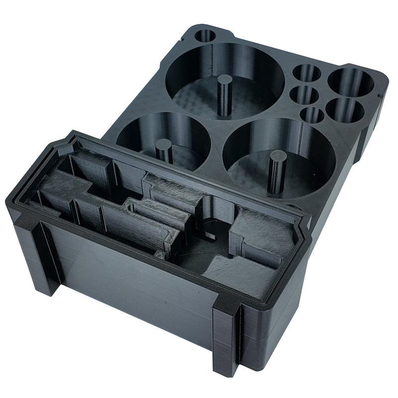 Milwaukee PACKOUT Organiser Insert for Starrett-Style Holesaws – Custom Sparky Storage