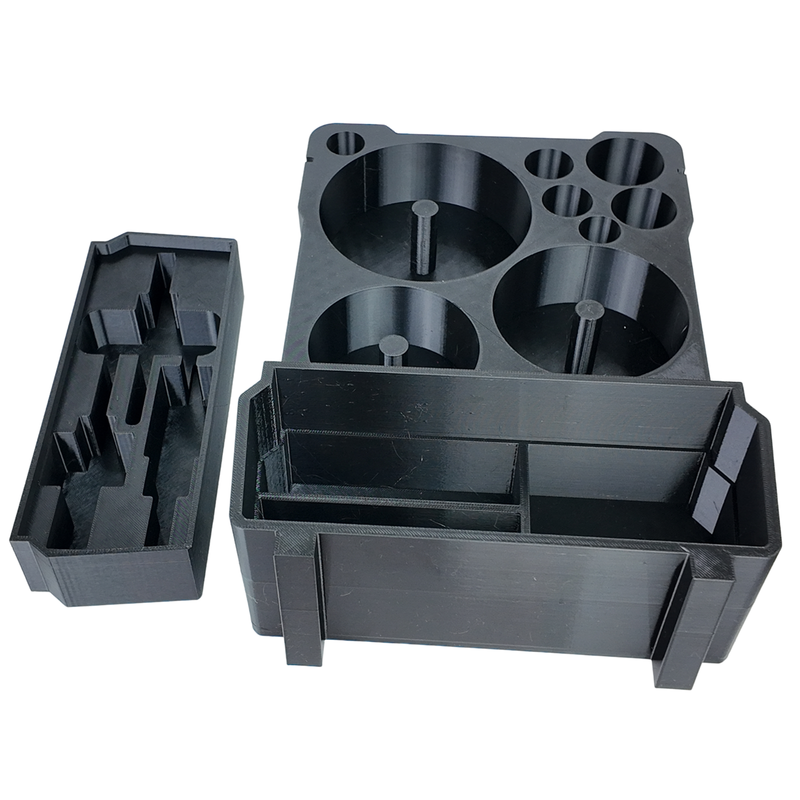Milwaukee PACKOUT Organiser Insert for Starrett-Style Holesaws – Custom Sparky Storage