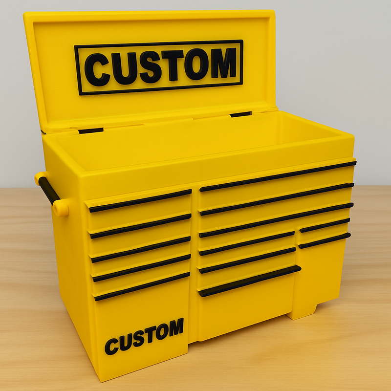 Mini Desk Tool Chest with Lid - Multiple Colour | Perfect Gift for Dad