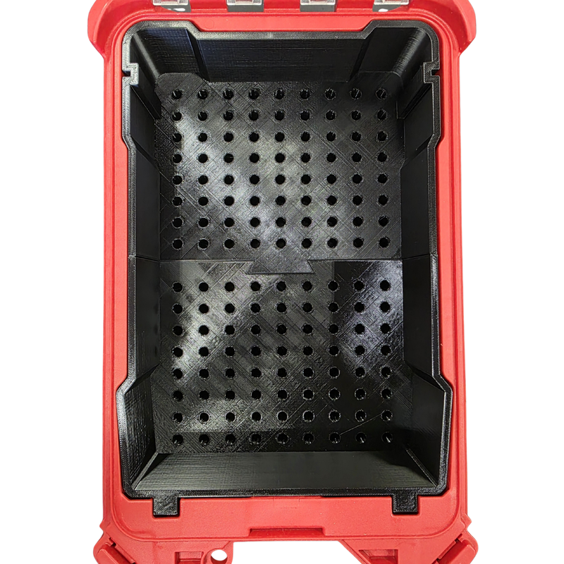 PACKOUT Bit Storage Insert (48-22-8435) – Bits + 1/4” Socket Driver Organiser | PETG