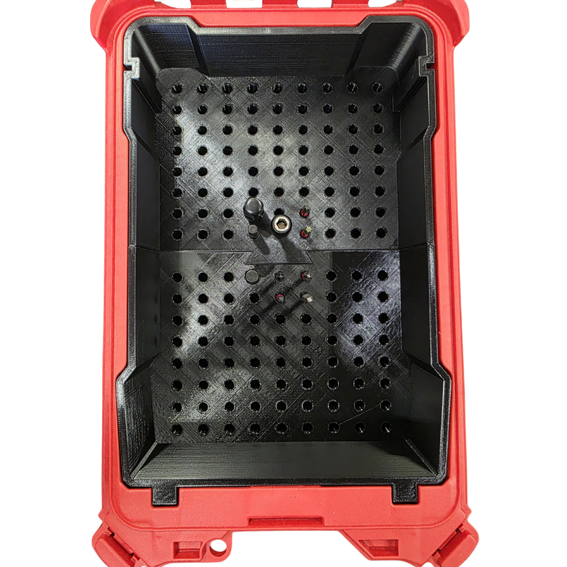 PACKOUT Bit Storage Insert (48-22-8435) – Bits + 1/4” Socket Driver Organiser | PETG